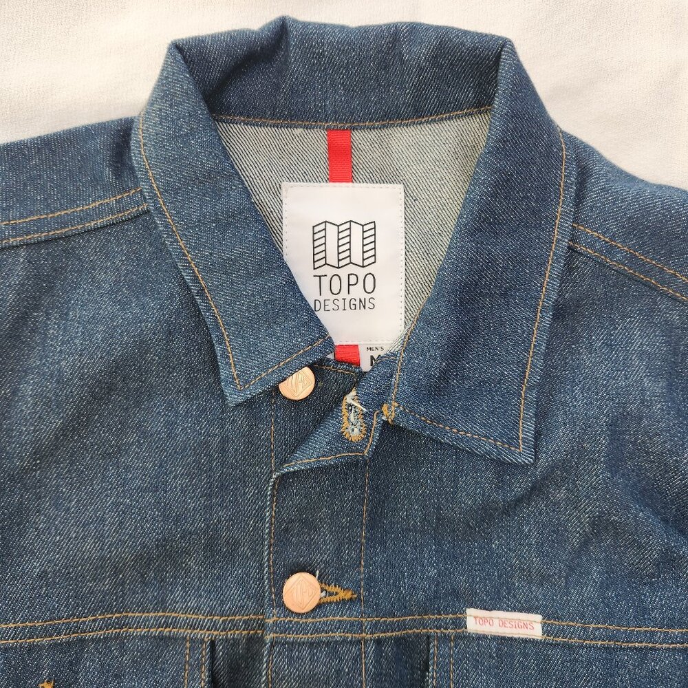 Topo Designs Heavy Denim Jacket Size M
